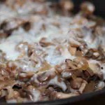 Cheesy Mushroom Chicken Bake. Low carb and weight loss surgery friendly!