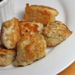 WLS Friendly Chicken Nuggets! No bread - low carb and high protein. Estimated 33 grams of protein per serving and 1 gram of carbs. Find out the secret ingredient! #wlsrecipes #gastricsleeverecipes #gastricbypassrecipes #vsg #rny #ds