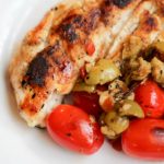 Warm Tomato Relish with Chicken Breast | Bariatric Surgery Recipes | FoodCoach.Me