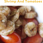 Pinterest Image Grilled Rosemary Shrimp and Tomatoes