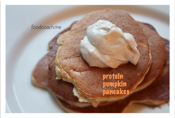 Protein Pumpkin Pancakes for bariatric surgery patients 