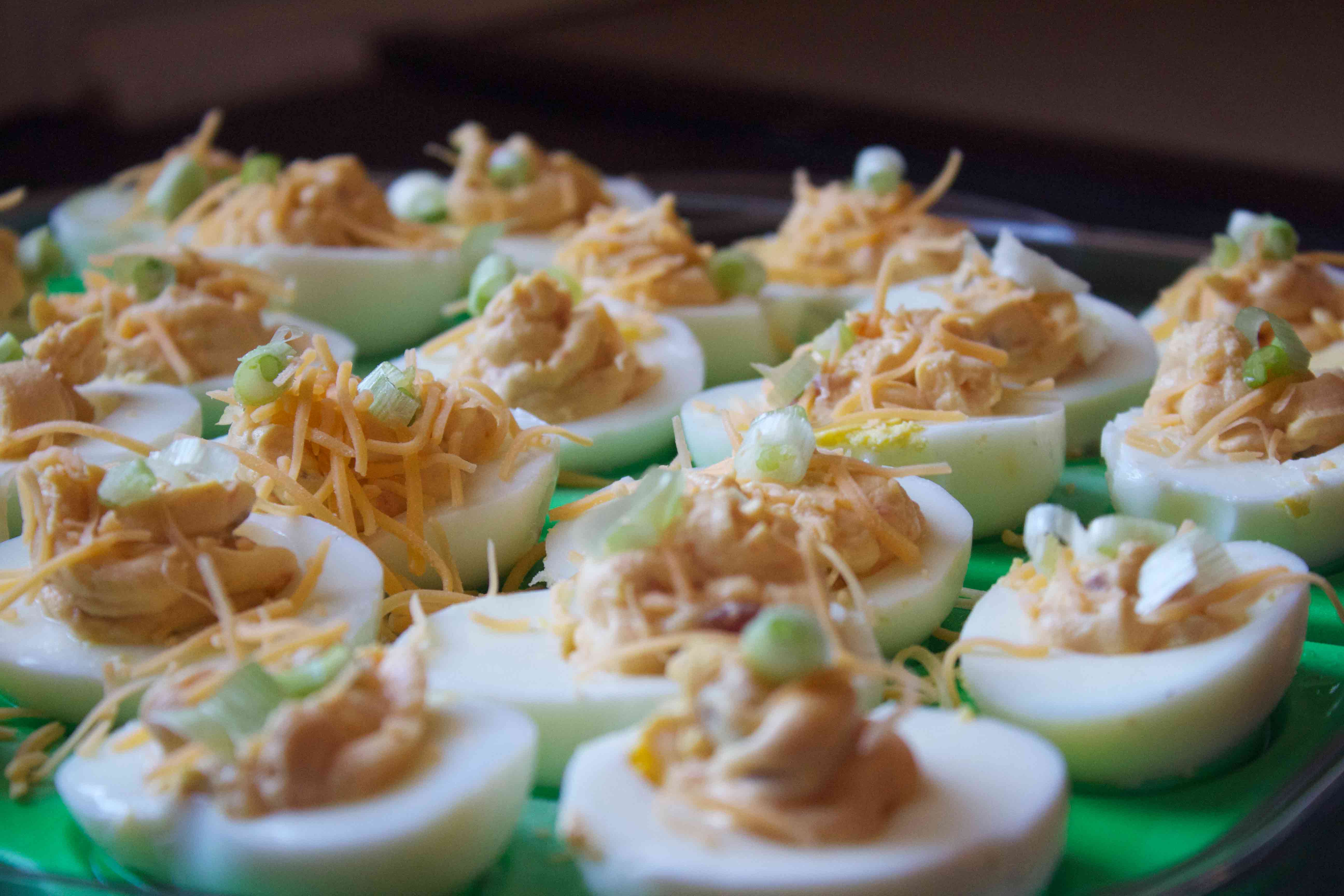 Mexican Deviled Eggs Bariatric Snack