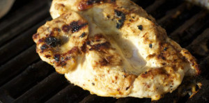 Honey Mustard Grilled Chicken. 2 ingredients and low carb! Great for weight loss surgery patients.