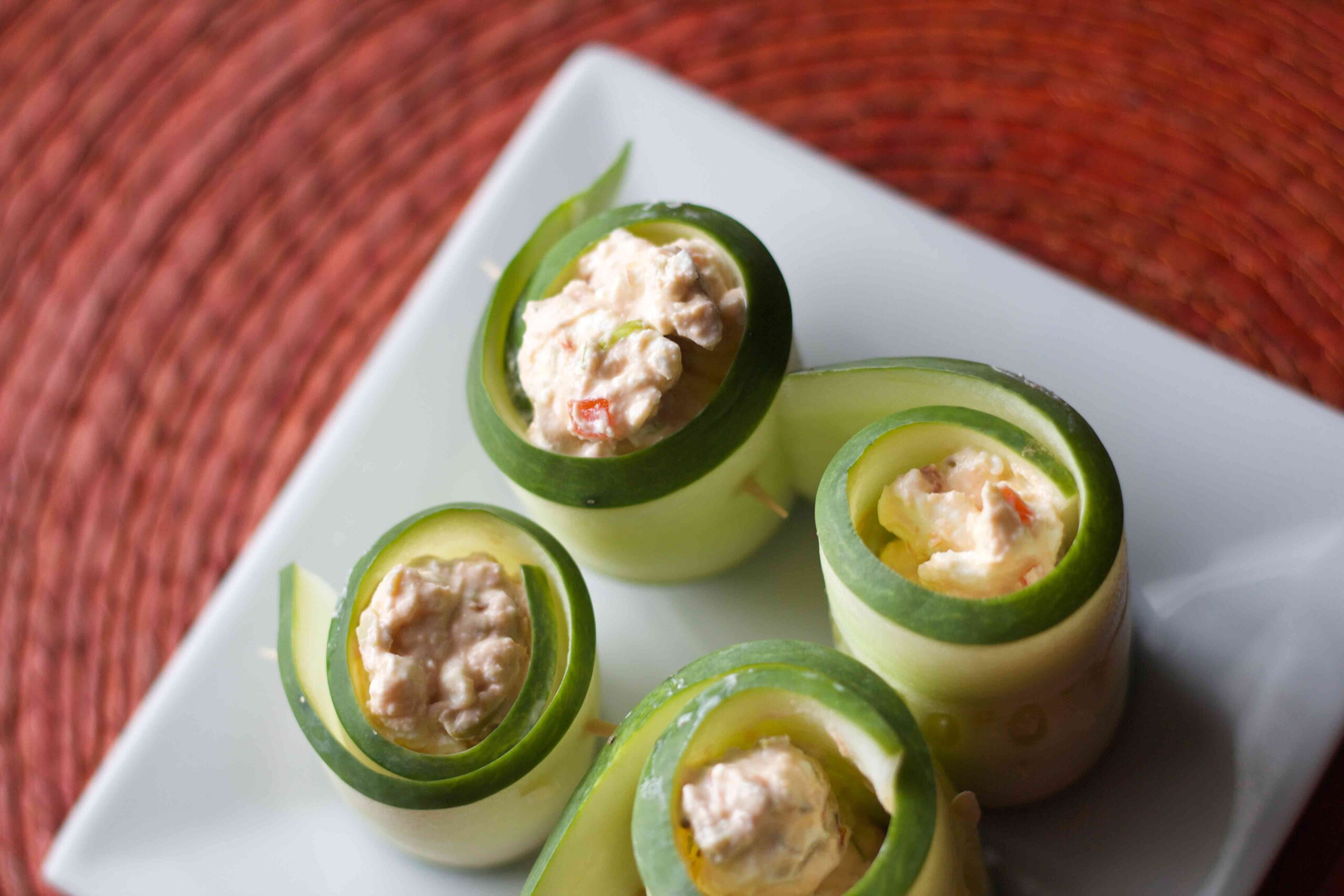 Cucumber Feta Rolls Bariatric Food Coach