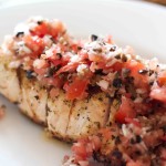 Greek Grilled Chicken with Olive Salsa. Yummy! Low carb and weight loss surgery approved.