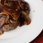 Salisbury Steak with Mushroom BBQ Sauce | WLS Recipes | FoodCoach.Me
