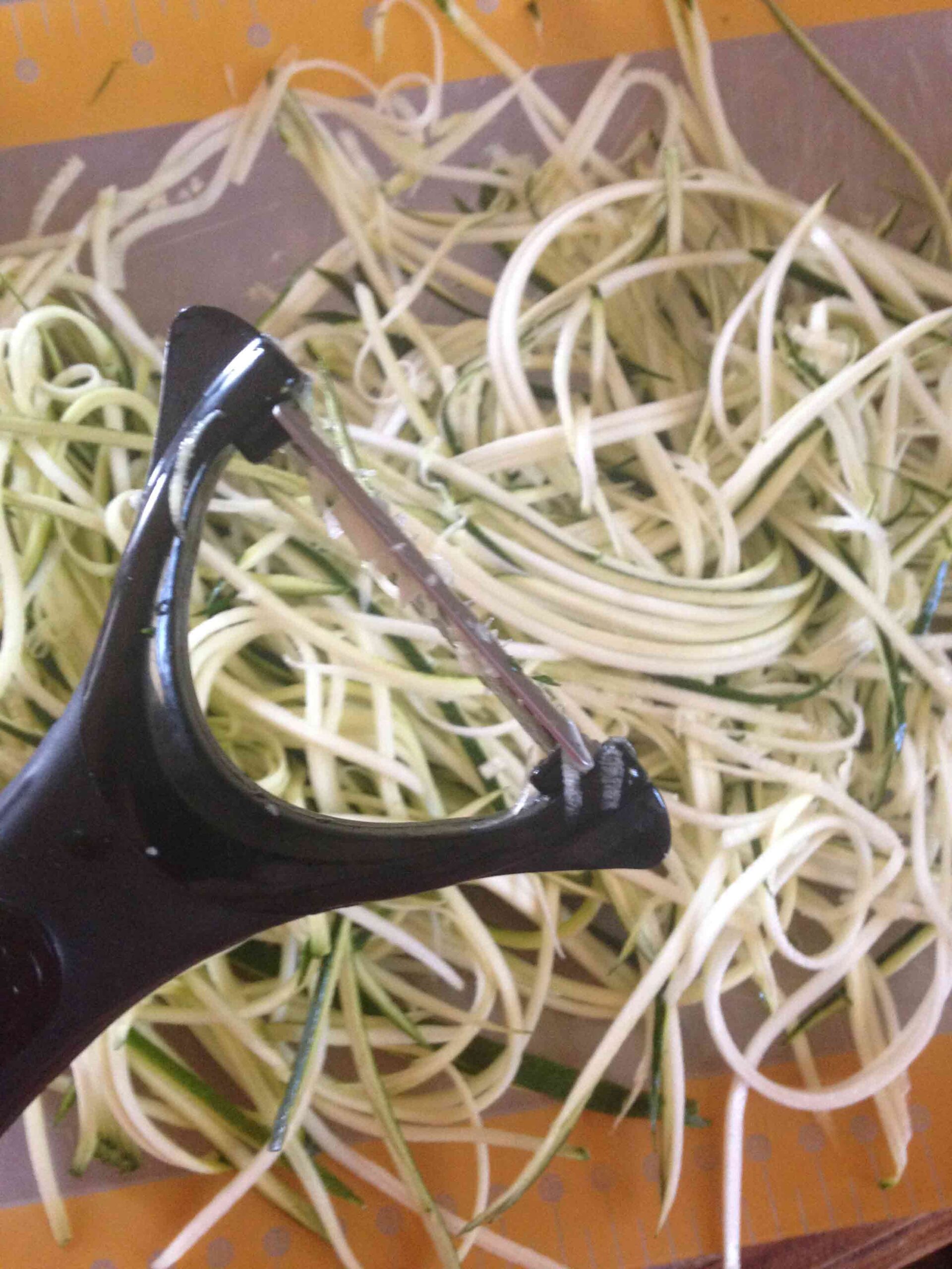 Lemon Zucchini Pasta with Tomatoes WLS Recipes