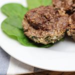 Spinach Feta Stuffed Meatloaf| FoodCoach.Me | WLS Recipes