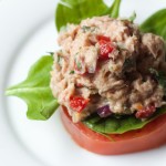 Tuscan Tuna Salad - Low Carb and Bariatric Friendly Recipe. Great for lunch or if you need to be on a softer diet (omit some veggies)