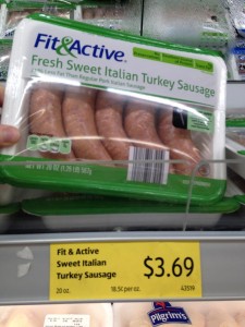 Italian Turkey Sausage at Aldi, bariatric beginners blog, products to know about