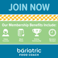 bariatric food coach membership benefits
