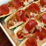 Zucchini Pizza Boats - Low Carb and Weight-Loss Surgery Friendly Recipe