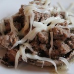 Turkey Stuffed Mushrooms - low carb and weight loss surgery approved! www.foodcoach.me