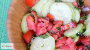 Cucumber Tomato Salad | Gastric Sleeve Recipes | Cooking Video | FoodCoach.Me