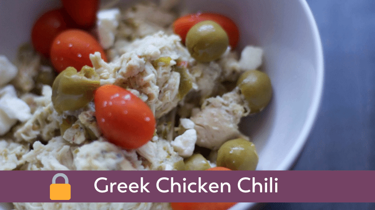 greek chicken chili 
