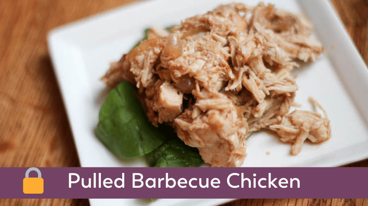 pulled barbecue chicken bariatric crockpot recipes