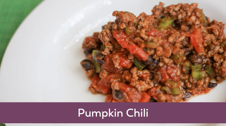 pumpkin chili bariatric friendly recipe