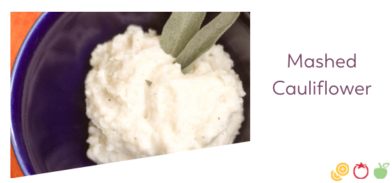 creamy mashed cauliflower bariatric holiday side dish