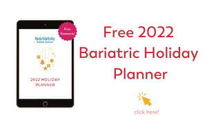 2022 bariatric holiday planner from steph wagner bariatric food coach 