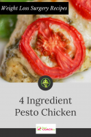 4 Ingredient Pesto Chicken | WLS Recipes | FoodCoach.Me