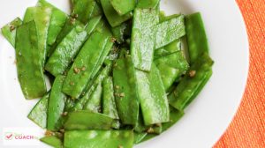 Sauteed Garlic Snow Peas | Bariatric Surgery Recipes | FoodCoach.Me