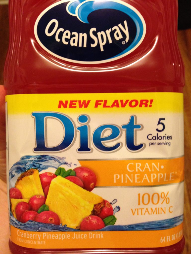 bariatric beginners blog, products to know about, Diet Ocean Spray Juice