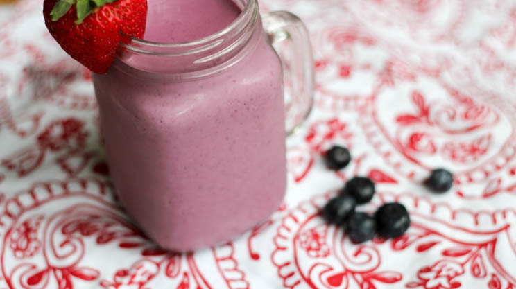 Berry Cream Protein Shake | Bariatric Liquid Diet | FoodCoach.Me
