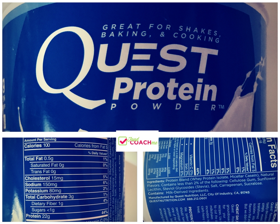 Quest Vanilla Protein Powder | Bariatric Product Review | FoodCoachMe, bariatric beginners blog, products to know about, frozen turkey burgers