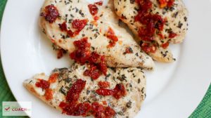 Sun Dried Tomato Baked Chicken | Weight Loss Surgery Recipes | FoodCoach.Me