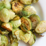 Honey Mustard Roasted Brussel Sprouts | WLS Recipes | FoodCoach.Me