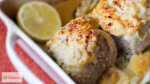 Hummus Crusted Pork Tenderloin | Bariatric Recipes | FoodCoach.Me