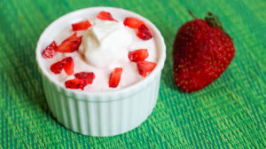 Strawberry Greek Yogurt Whip | Weight Loss Surgery Dessert Recipe | FoodCoach.me