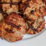 These grilled parmesan turkey burgers have a secret that keeps them from sticking to the grate! The secret also pumps up the flavor :) Packed with protein for post weight loss surgery patients. #wlsrecipes #gastricsleeve #gastricbypass #ds #bariatric