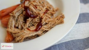 A super fast instant pot recipe for shredded pork! Lower in fat using lean pork tenderloin makes it perfect for weight loss surgery patients. Ready fast and stays moist! #instantpotrecipes #gastricsleeverecipes #gastricbypassrecipes #bariatricsurgery #beforeandafter