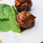 Barbecue Cheddar Meatballs. Easy to make and packed with protein. Great for small portion sizes for Gastric Sleeve or Bypass patients! #gastricsleeverecipes #gastricbypassdiet