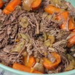 Instant Pot Classic Beef Roast without the potatoes to keep this recipe easy AND bariatric friendly! Gastric sleeve or bypass patients - you will fill up and be full for a long time on a small portion of this pressure cooker version of a classic! #weightlosssurgeryrecipes #instantpotrecipes