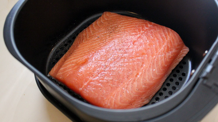 air fryer salmon easy fast tasty bariatric friendly meal 