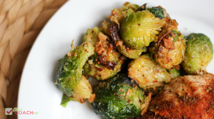 Air Fryer Brussels Sprouts bariatric surgery side dish