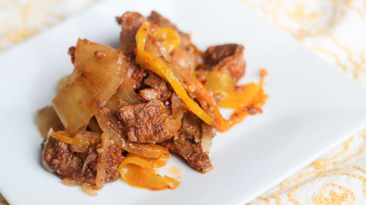 Slow Cooker Beef Fajitas | Bariatric Food Coach