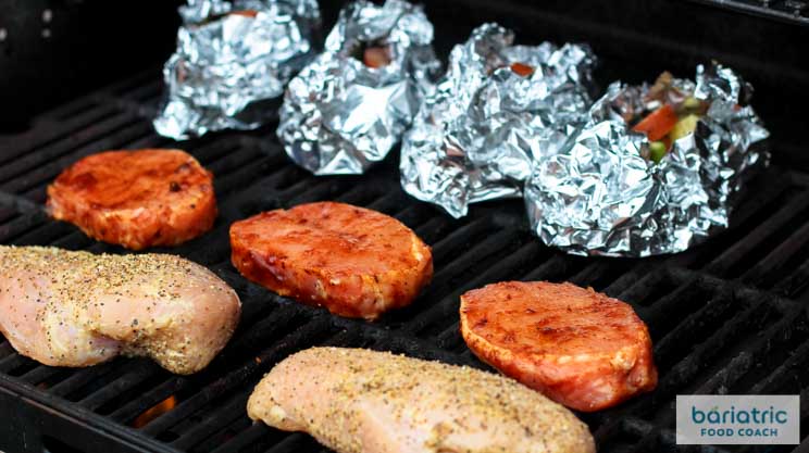 Batch Grilling Bariatric Proteins