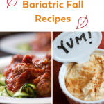 Pinterest Image for Bariatric Fall Recipes on bariatricfoodcoach.com