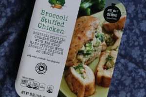 review of aldi pre cooked dinners broccoli stuffed chicken on bariatric food coach