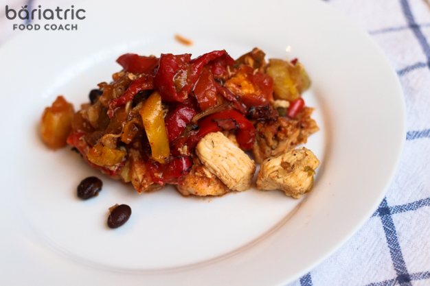 Freshly Southwest Chicken Bowl plated 