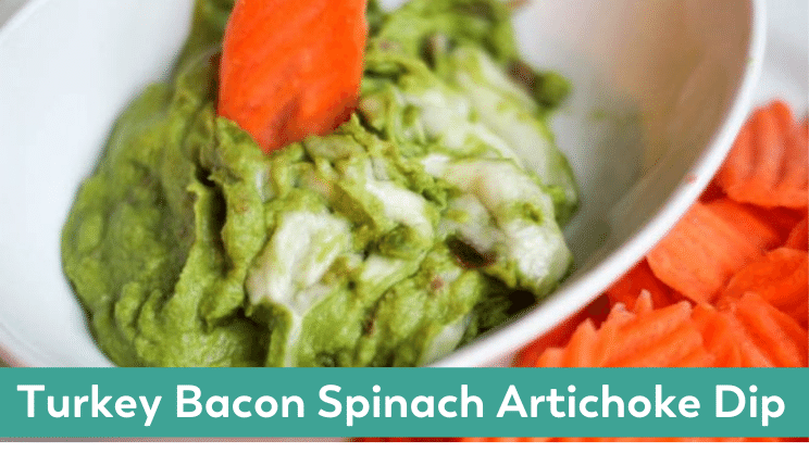 turkey bacon spinach artichoke dip