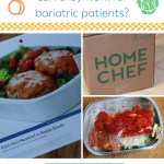 Pinterest image for blog about Home Chef Meals after bariatric surgery