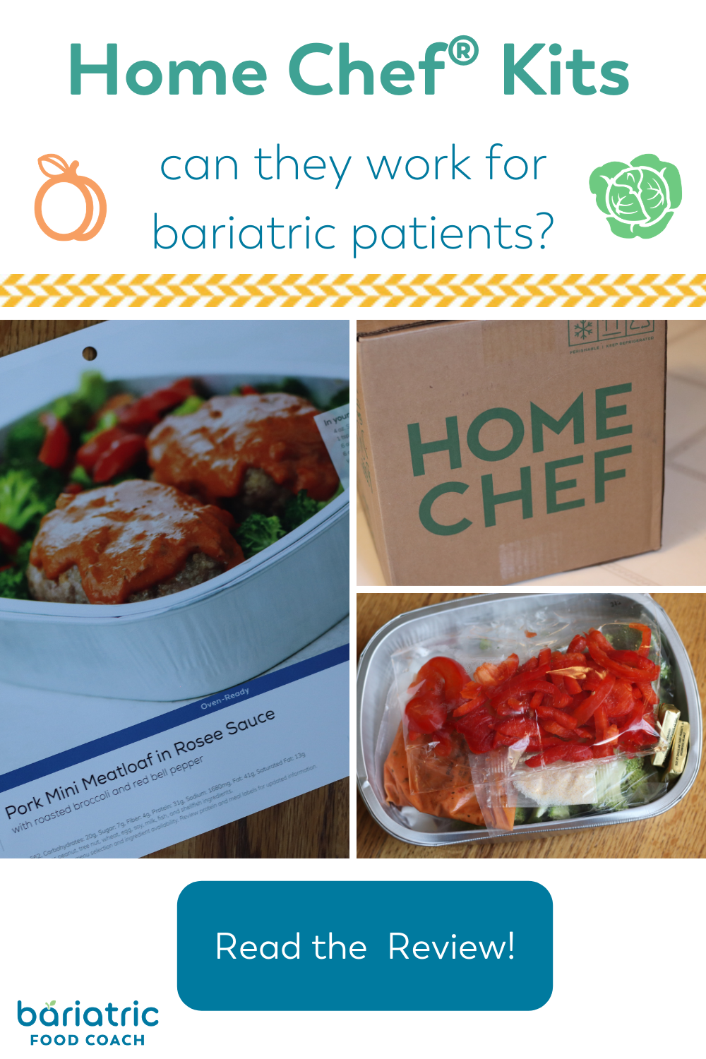 Bariatric Review Home Chef® Meals Bariatric Food Coach