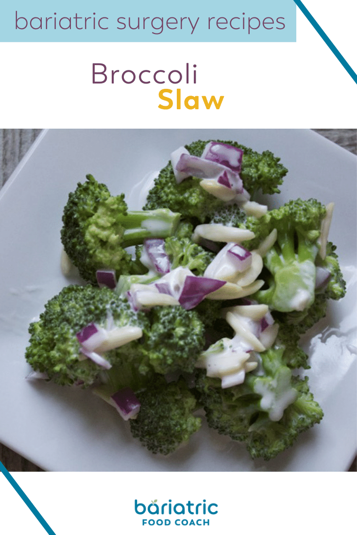 Broccoli Slaw Weight Loss Surgery Recipe Bariatric Food Coach