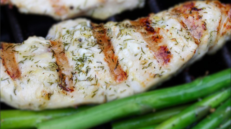 Lemon Dill Grilled Chicken bariatric friendly recipe