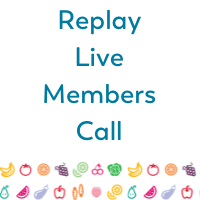 thumbnail image for replay videos of live members call on bariatric food coach