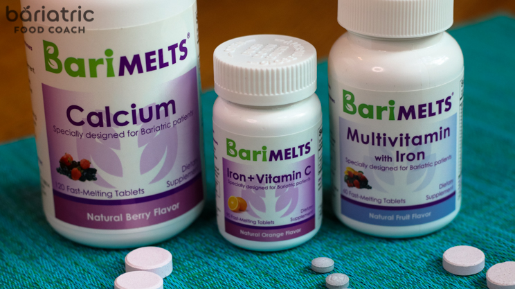 BariMelts Vitamins Calcium Iron and Multivitamin